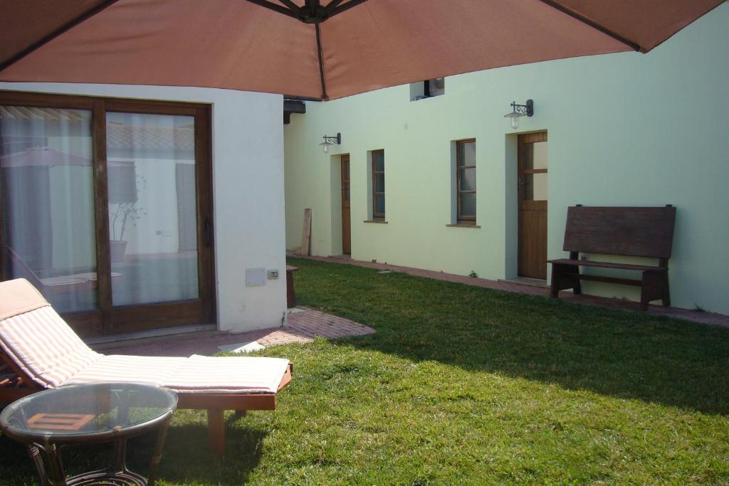 Ogród w obiekcie Lanita B&B