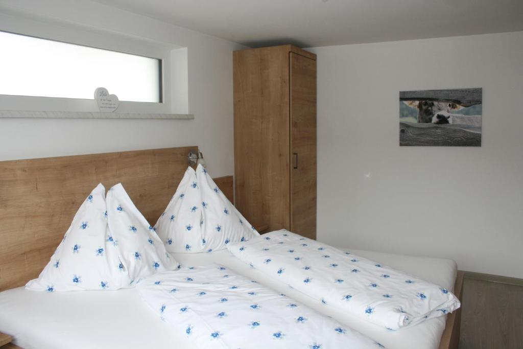 Postel nebo postele na pokoji v ubytování Haus Bergliebe