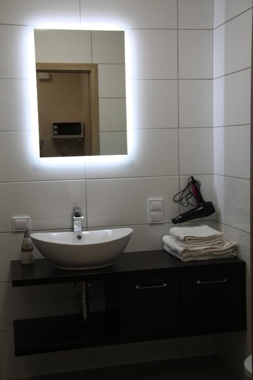 Kúpeľňa v ubytovaní Apartament Matejki