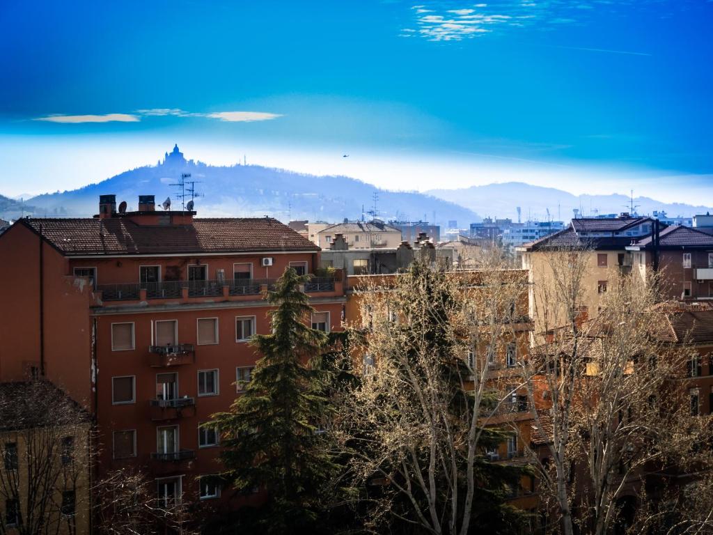 Výhľad na hory alebo výhľad na hory priamo z apartmánu