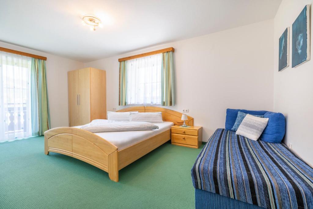 Letto o letti in una camera di Wechslerhof