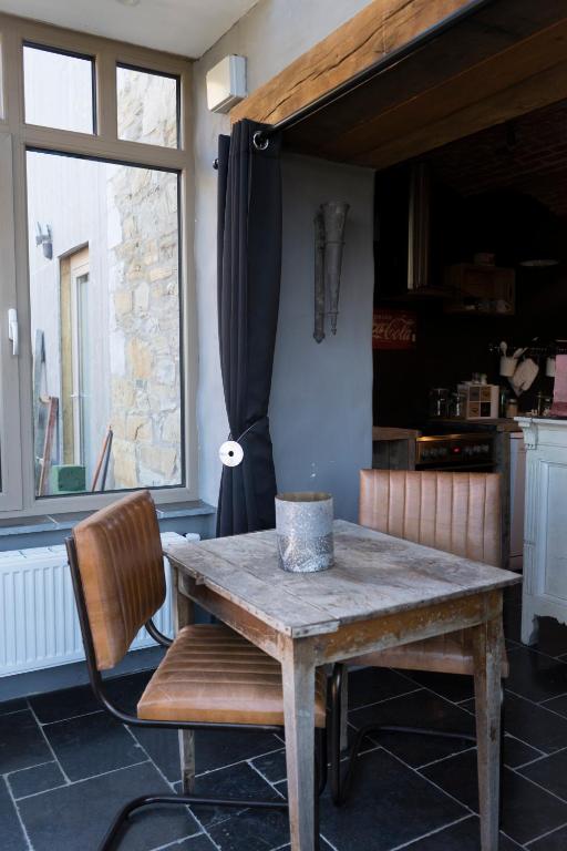 Posezení v ubytování Gîte de Corbion loft2