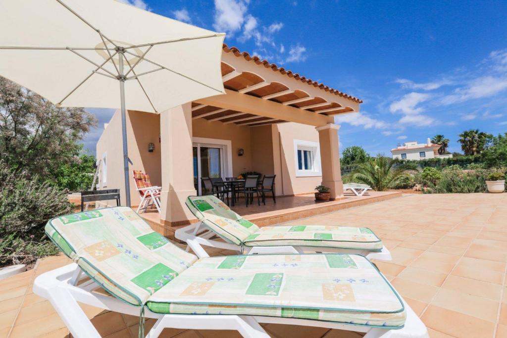 Patio nebo venkovní prostory v ubytování Can Furnet