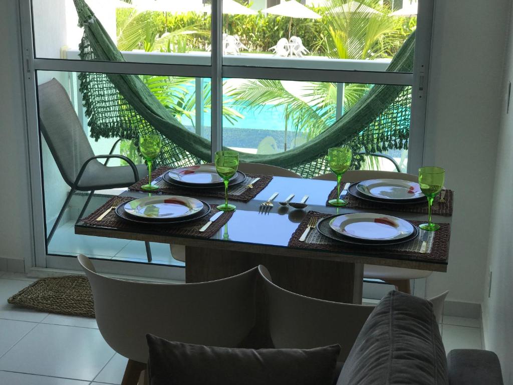  Excelente Flat em Porto de Galinhas Frente Piscinas