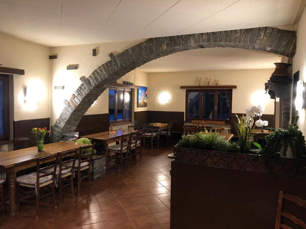 Restaurace v ubytování Al Grottino