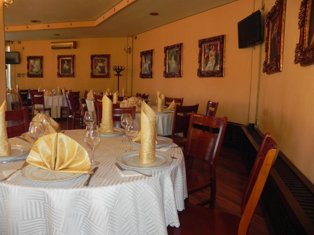 Restaurace v ubytování Hestia Hotel