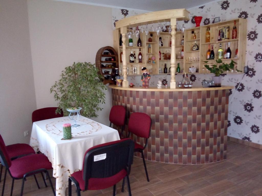Nápoje v ubytování Casa VIO
