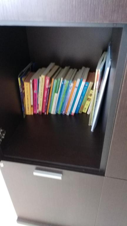 Knihovna v apartmánu
