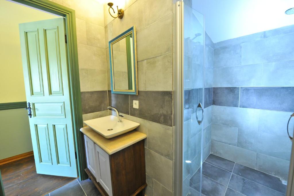 Koupelna v ubytování Petrino Gökçeada Hotel&Kitchen