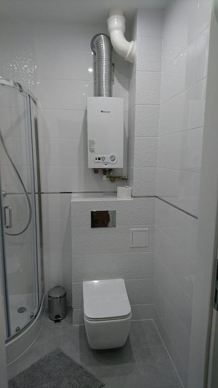 Kúpeľňa v ubytovaní Nowa Huta