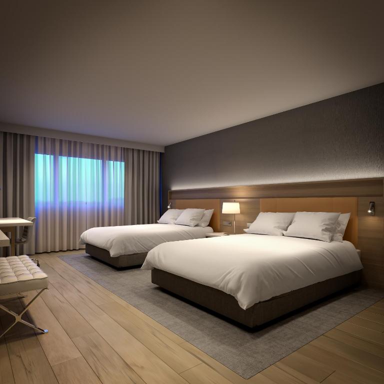 Radisson Hotel Salt Lake City Downtown - Queen Room Mit Zwei Queensize -Betten - Nichtraucher Mit Zugang Zur Executive Lounge