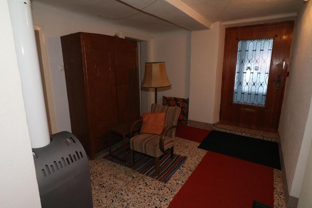 Posezení v ubytování Ferienhaus Rieger