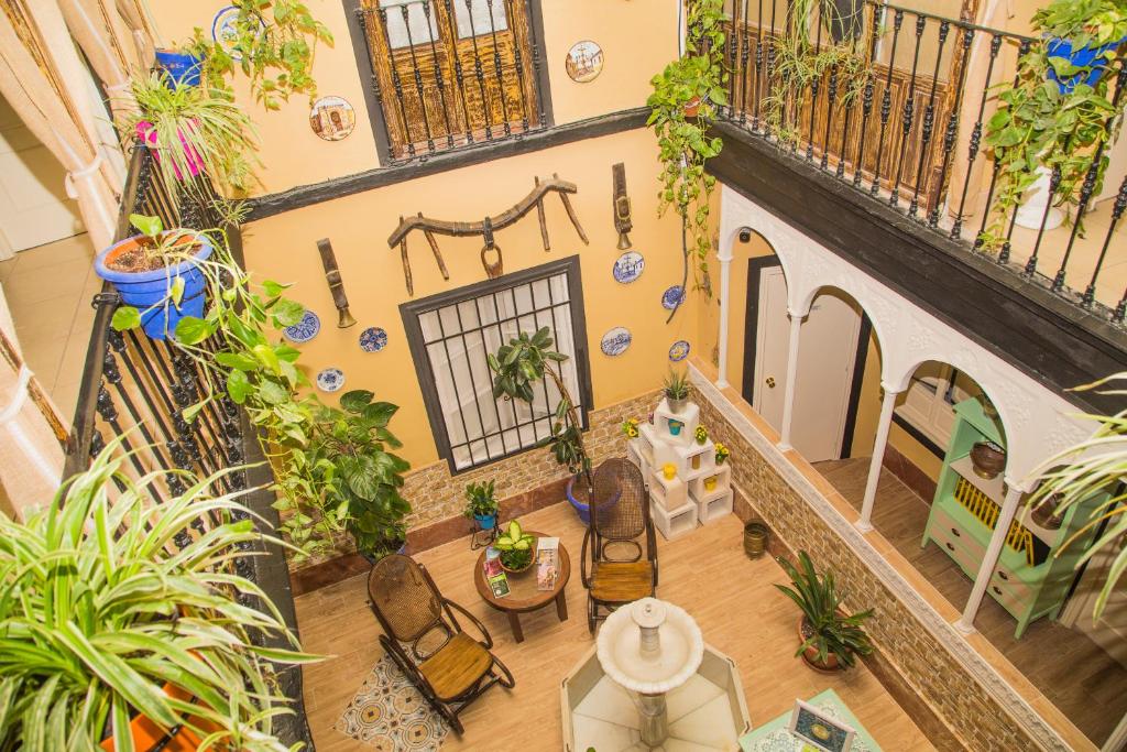 Un balcón o terraza de Pension Internacional