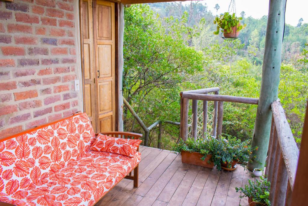 Zahrada ubytování Hostal Renacer