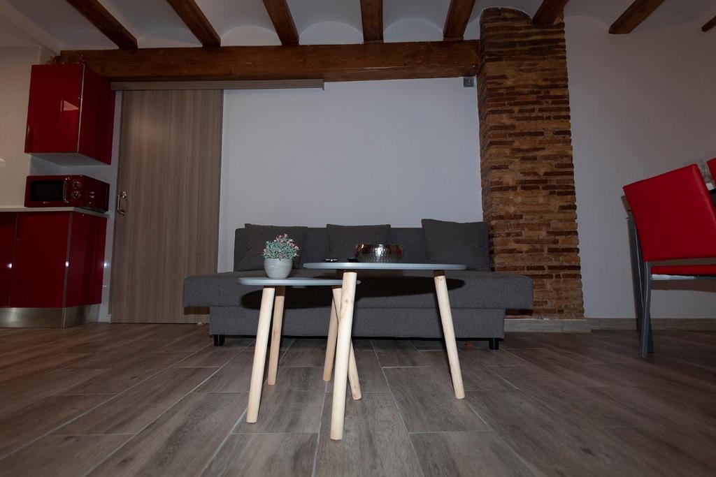 Posedenie v ubytovaní apartamento las torres-botanico con 2 habitaciones