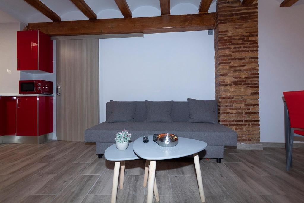 Posedenie v ubytovaní apartamento las torres-botanico con 2 habitaciones