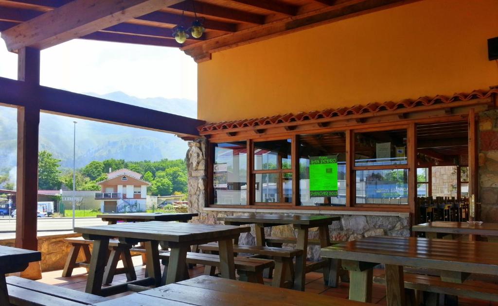 Restaurace v ubytování Hostal Europa