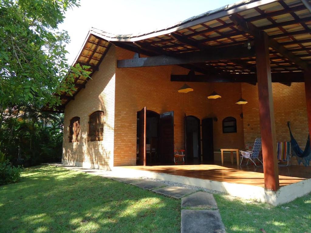  Casa pé na areia Praia do Prumirim