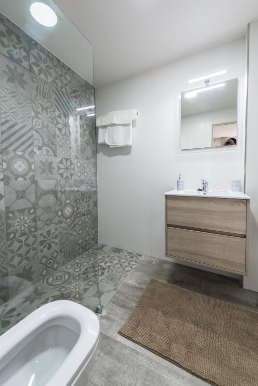 Kúpeľňa v ubytovaní Apartamentos Turísticos el Pontón