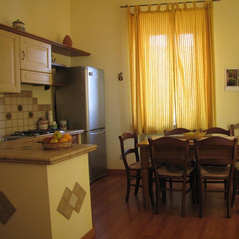 Kuchyň nebo kuchyňský kout v ubytování B&B Agon