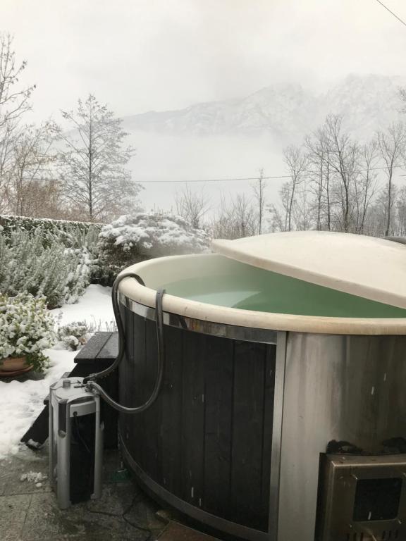 Obiekt Bellissimo Rustico A 7 km Dal Lago D'Orta zimą