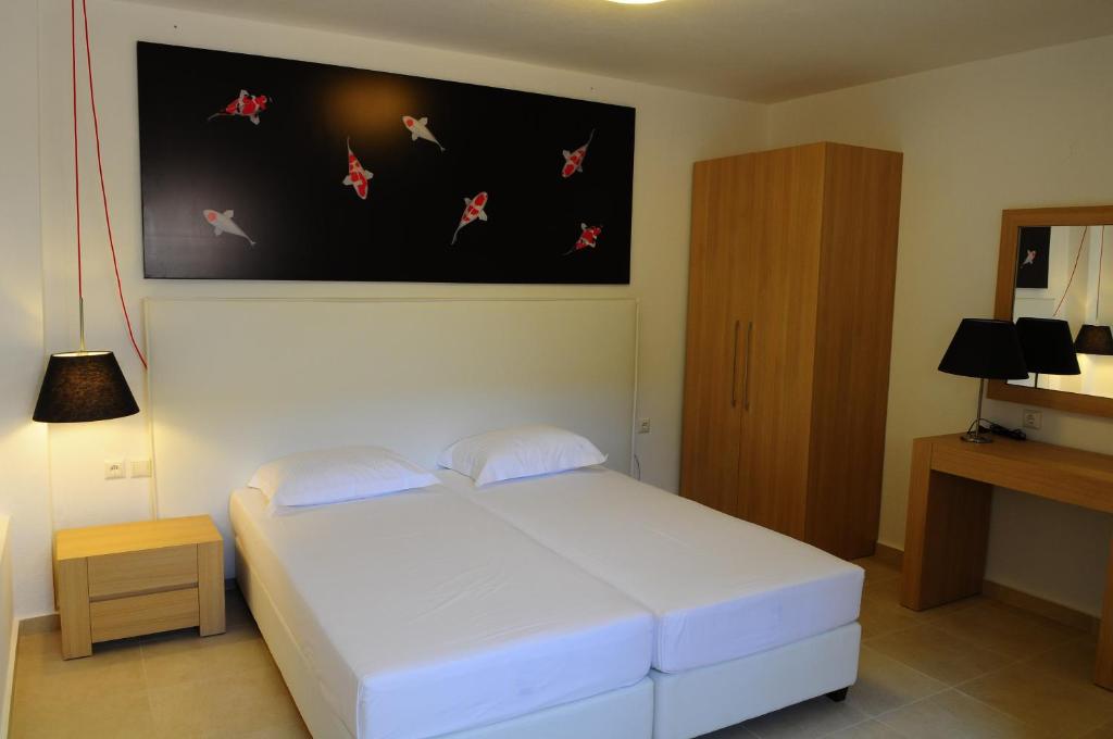Postel nebo postele na pokoji v ubytování Fillis House