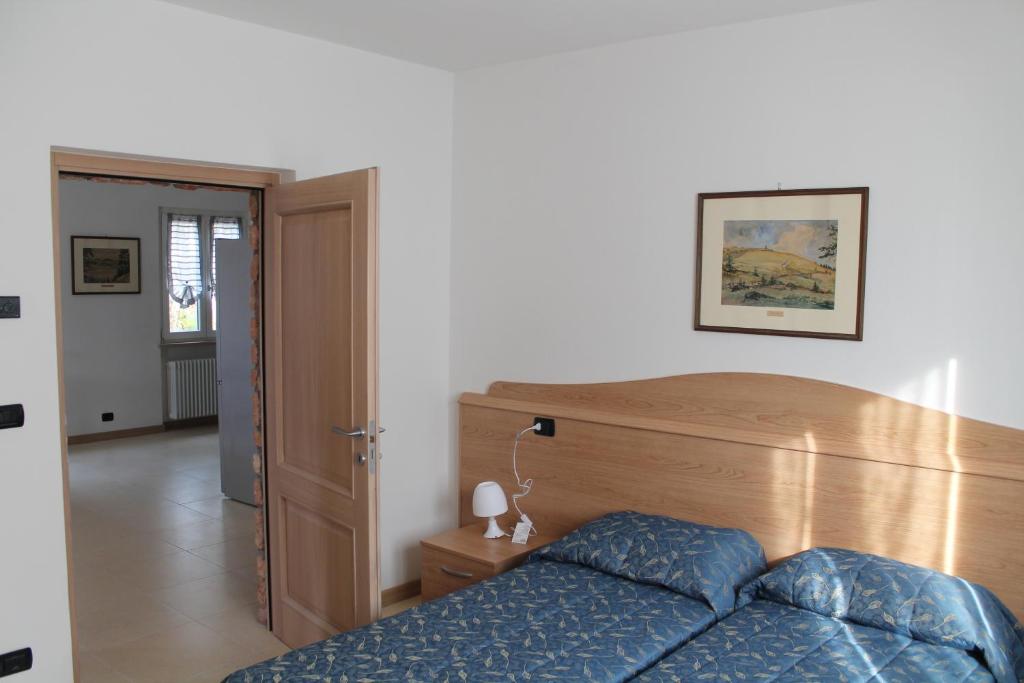 Postel nebo postele na pokoji v ubytování B&B Lil
