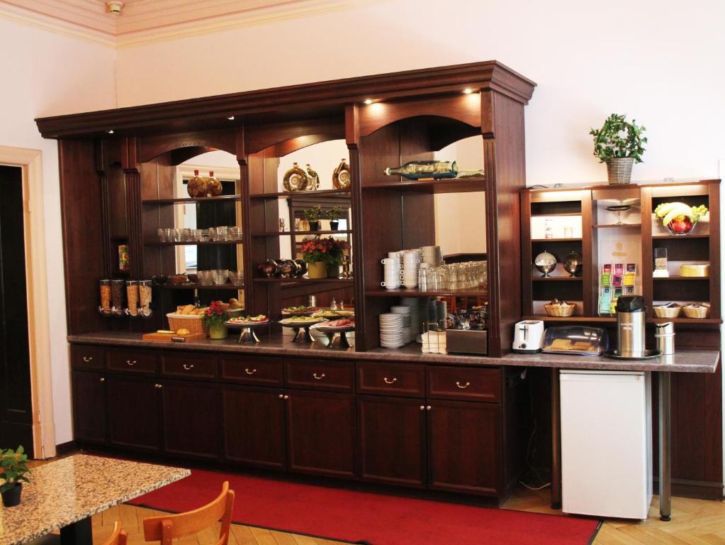 Lounge nebo bar v ubytování Hotel Aster an der Messe