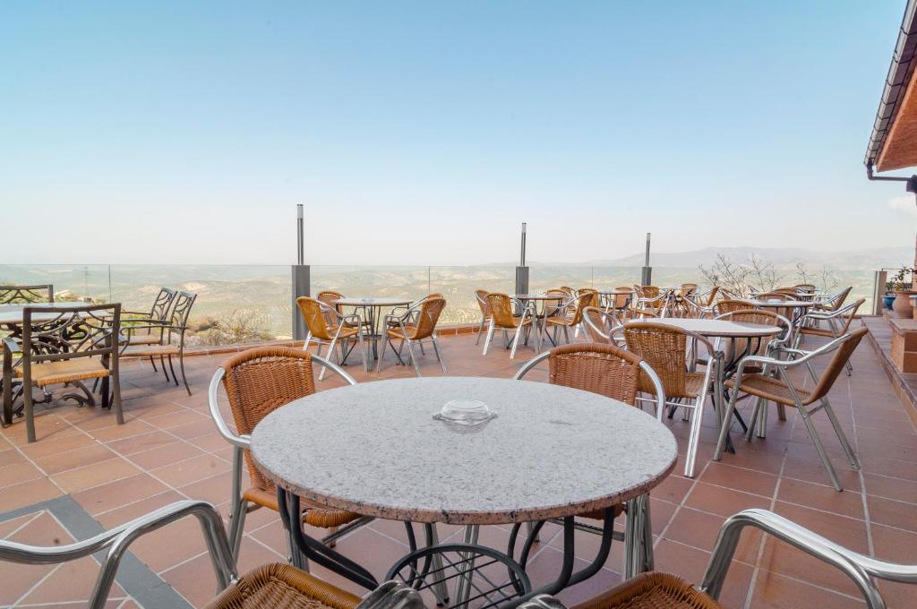 Balkón nebo terasa v ubytování Hotel Sierra de Cazorla & SPA 3*