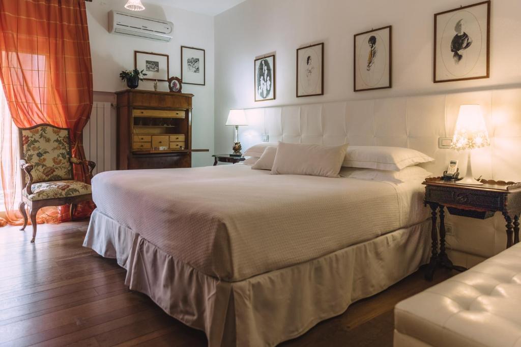 Posteľ alebo postele v izbe v ubytovaní B&B Triskéles