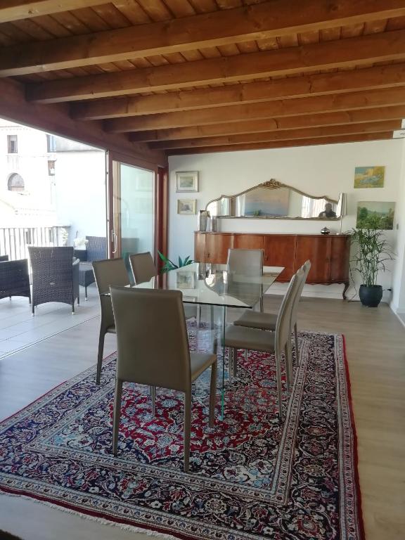 Część wypoczynkowa w obiekcie Cà Mocenigo Terrace