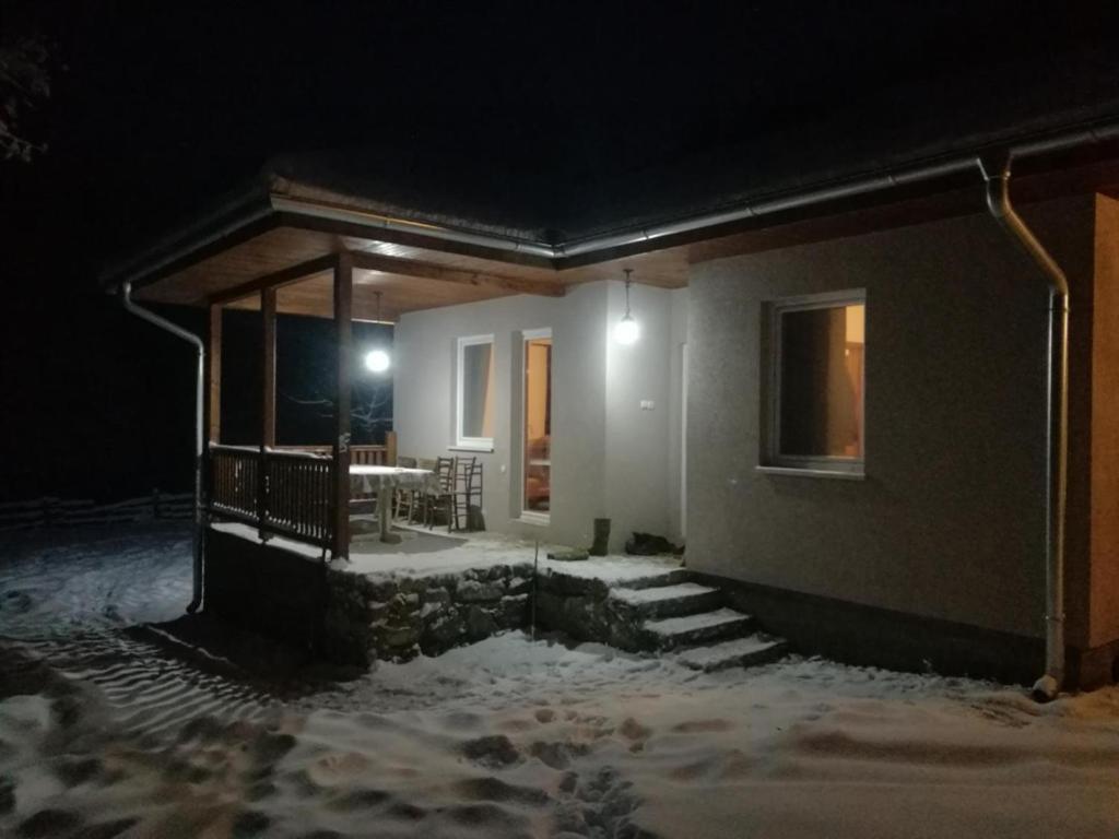 Vila Idila tokom zime
