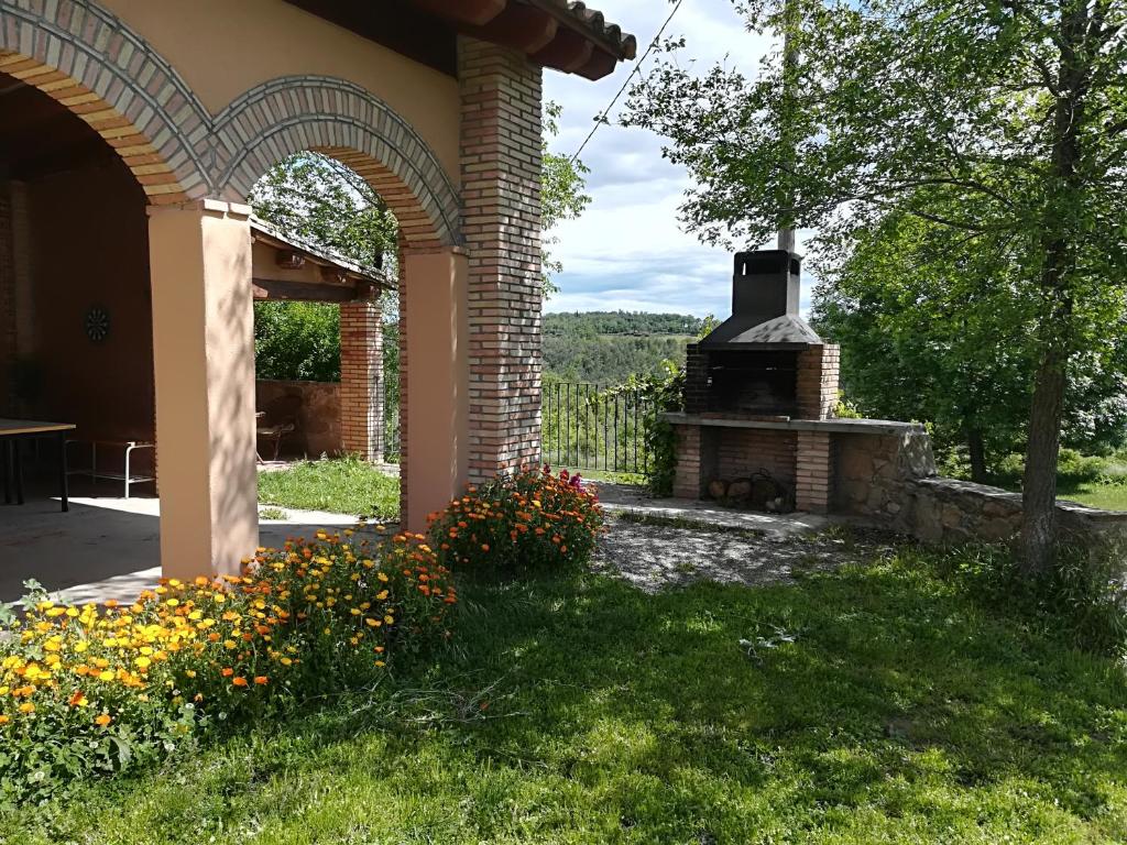 Vonkajšia záhrada v ubytovaní Country House El Permanyer