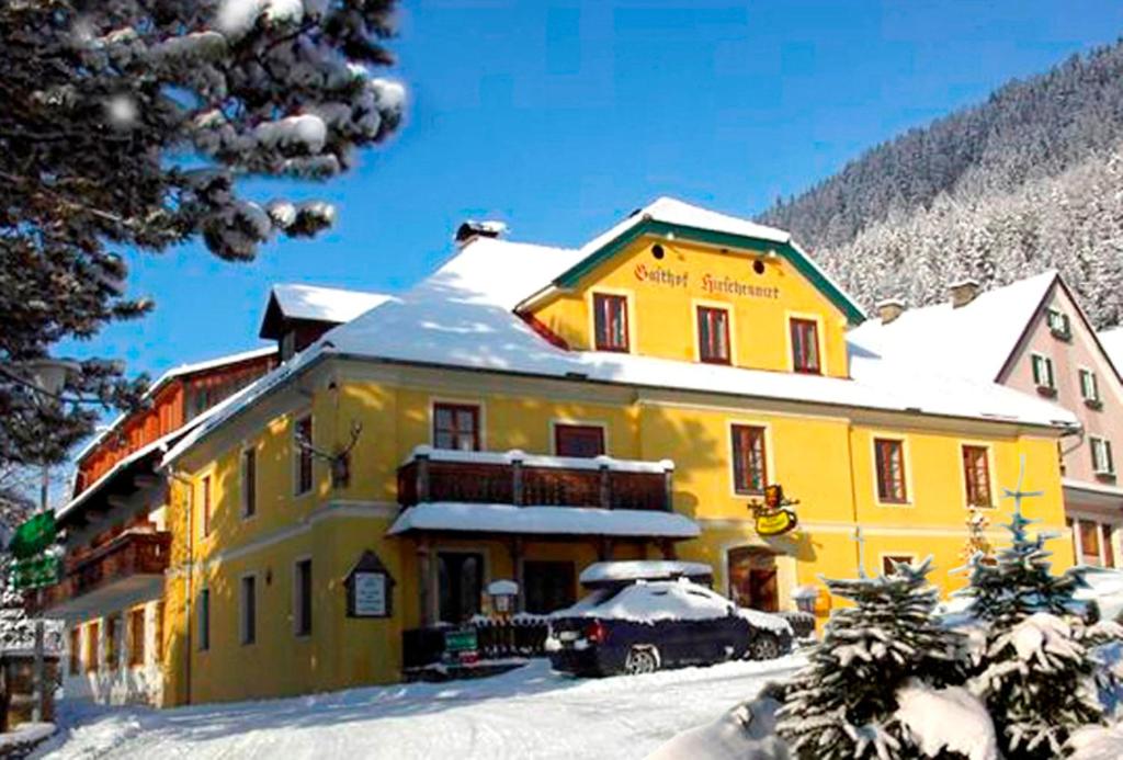 Gasthof Hirschenwirt v zimě