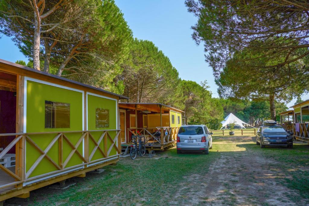 Zahrada ubytování Il Tridente Camping Village