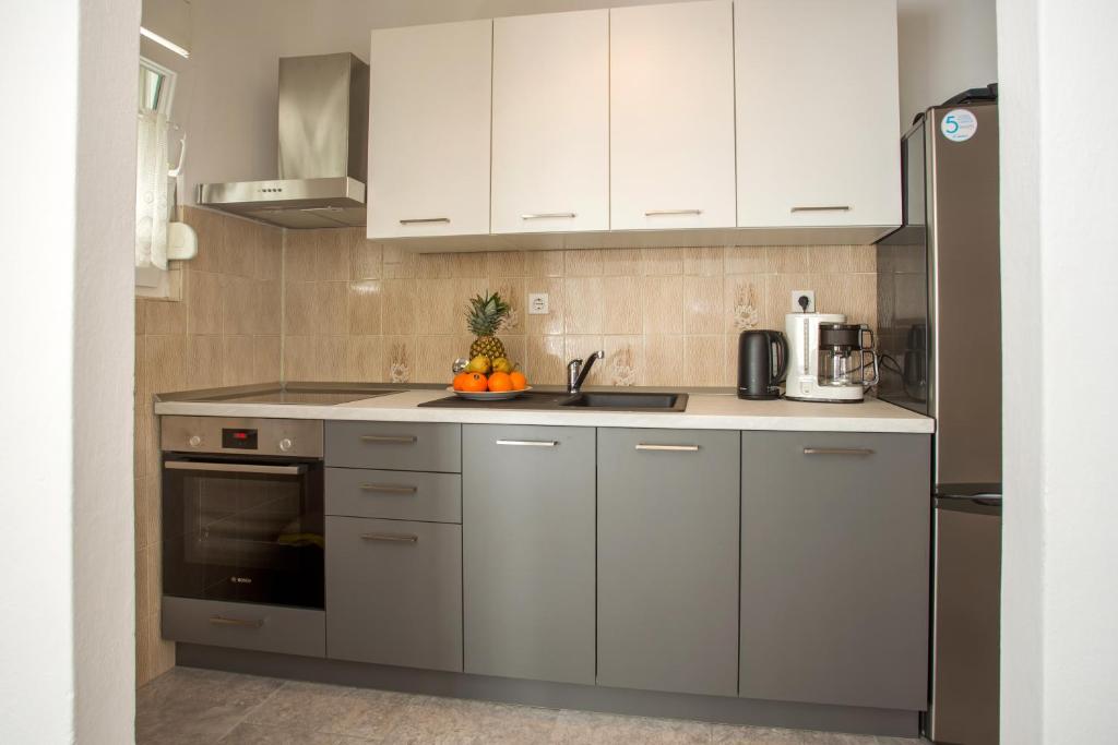 Kuchyňa alebo kuchynka v ubytovaní Apartment Blaž