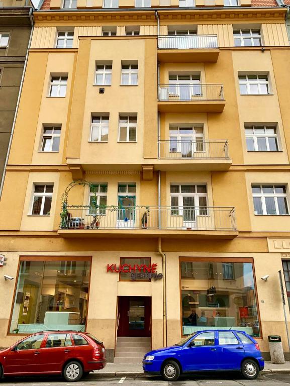 Budova, kde se apartmán nachází