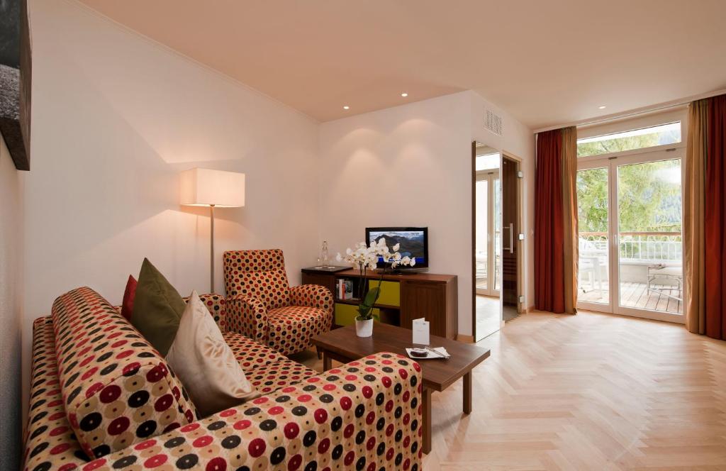 Waldhotel & SPA Davos - for body & soul - Junior Suite Con Sauna Privada