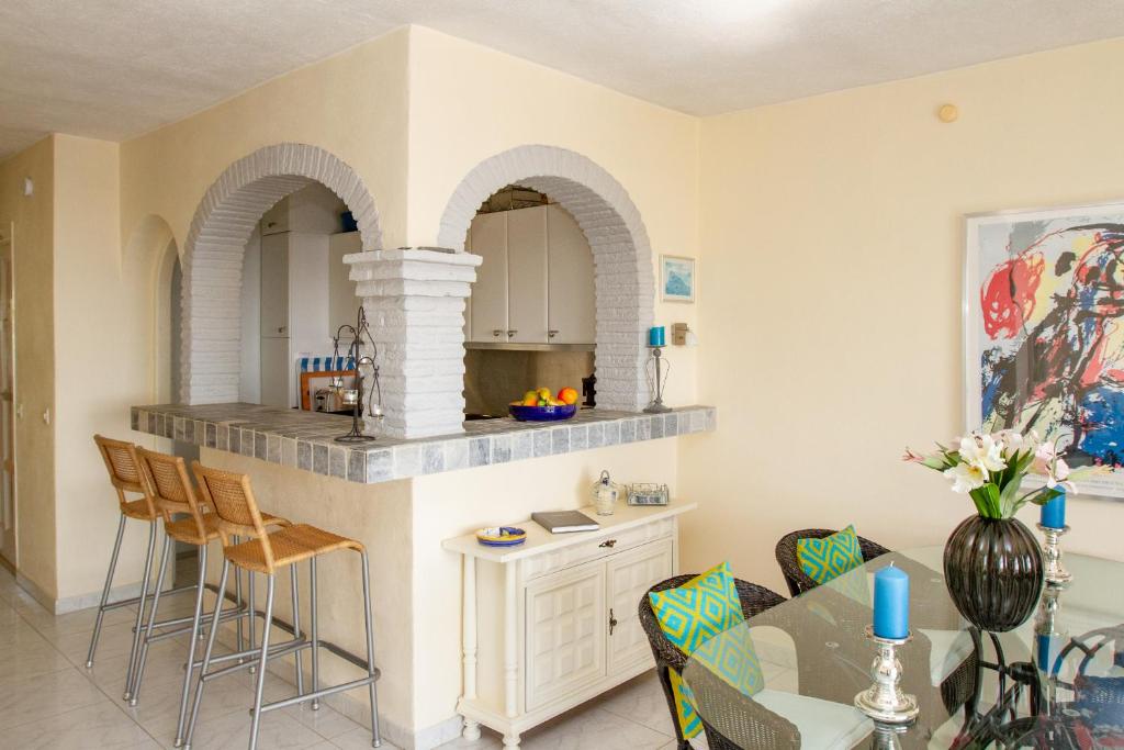 Kuchnia lub aneks kuchenny w obiekcie Riviera Playa