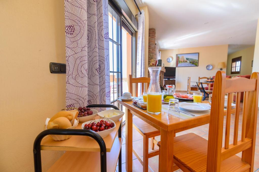 Posezení v ubytování Hotel Rural Sierra Tejeda