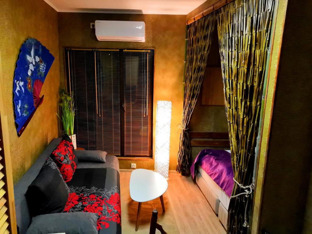 Posezení v ubytování Piano Borracho Boutique Hotel Old Tbilisi