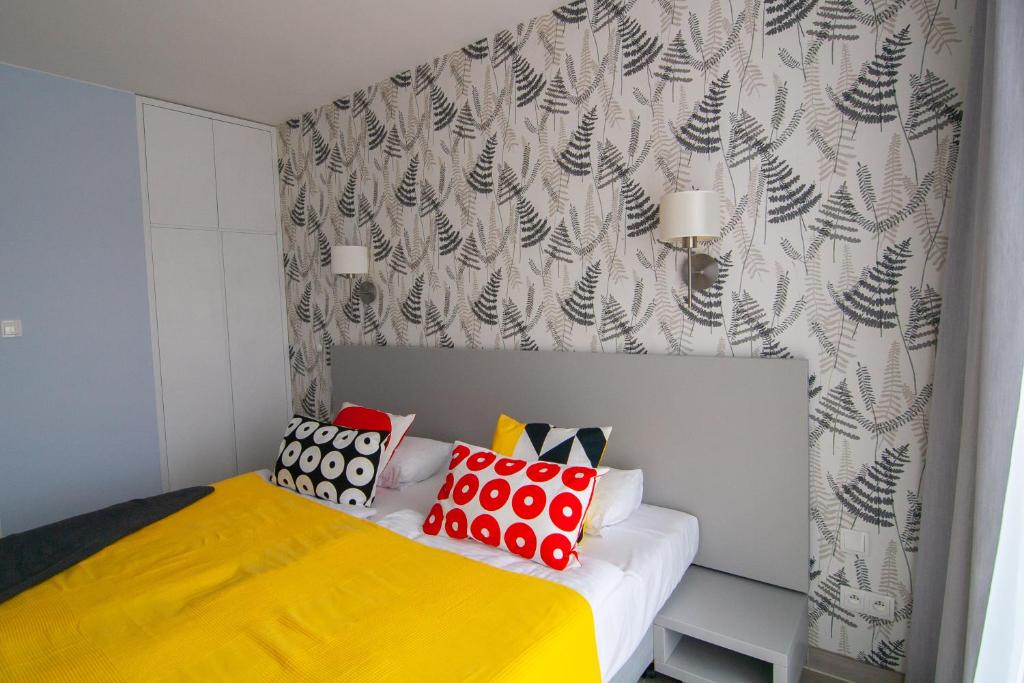 Posteľ alebo postele v izbe v ubytovaní Apartament 21 Czarna Góra