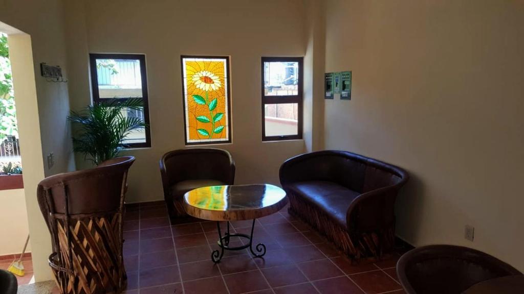 Posezení v ubytování Casa palmito cerca de la playa