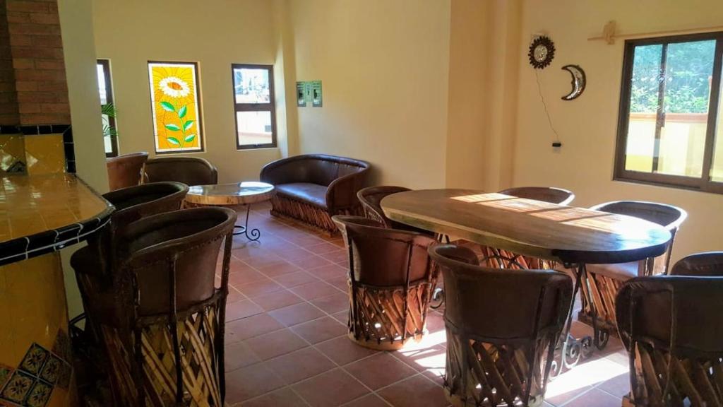 Posezení v ubytování Casa palmito cerca de la playa