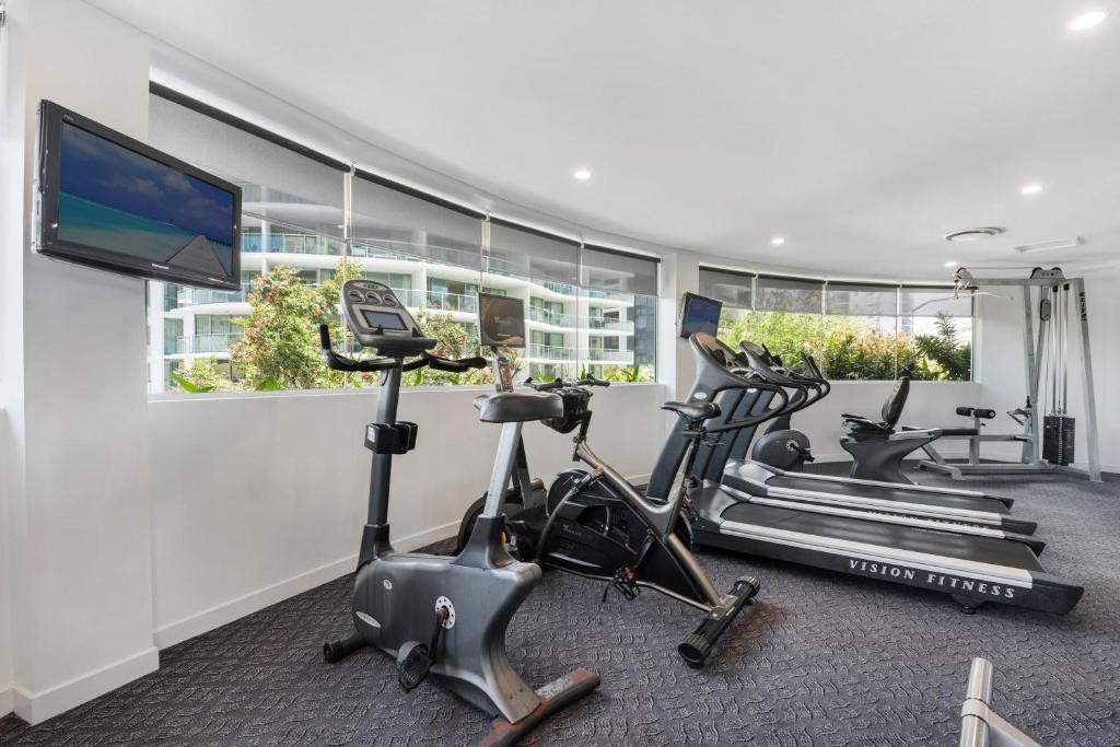 Fitness centrum a/nebo fitness zařízení v ubytování Mantra Sirocco