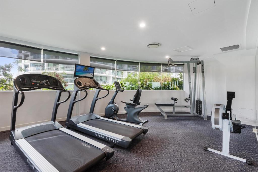 Fitness centrum a/nebo fitness zařízení v ubytování Mantra Sirocco