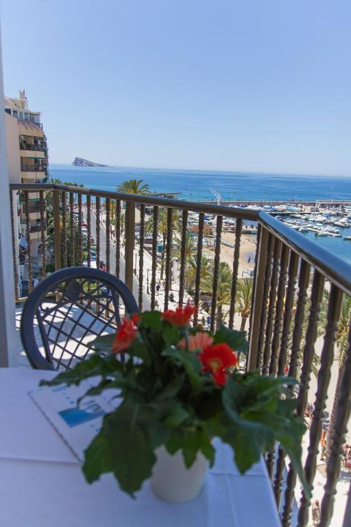 Balkón nebo terasa v ubytování Hotel Colón