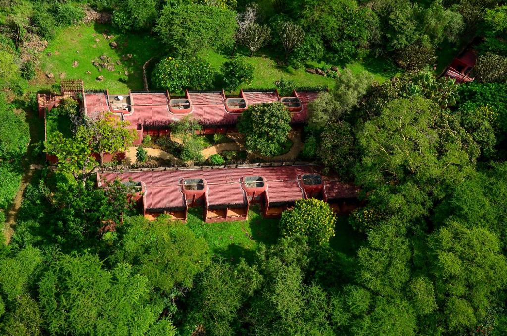 Vista aèria de Amboseli Serena Safari Lodge