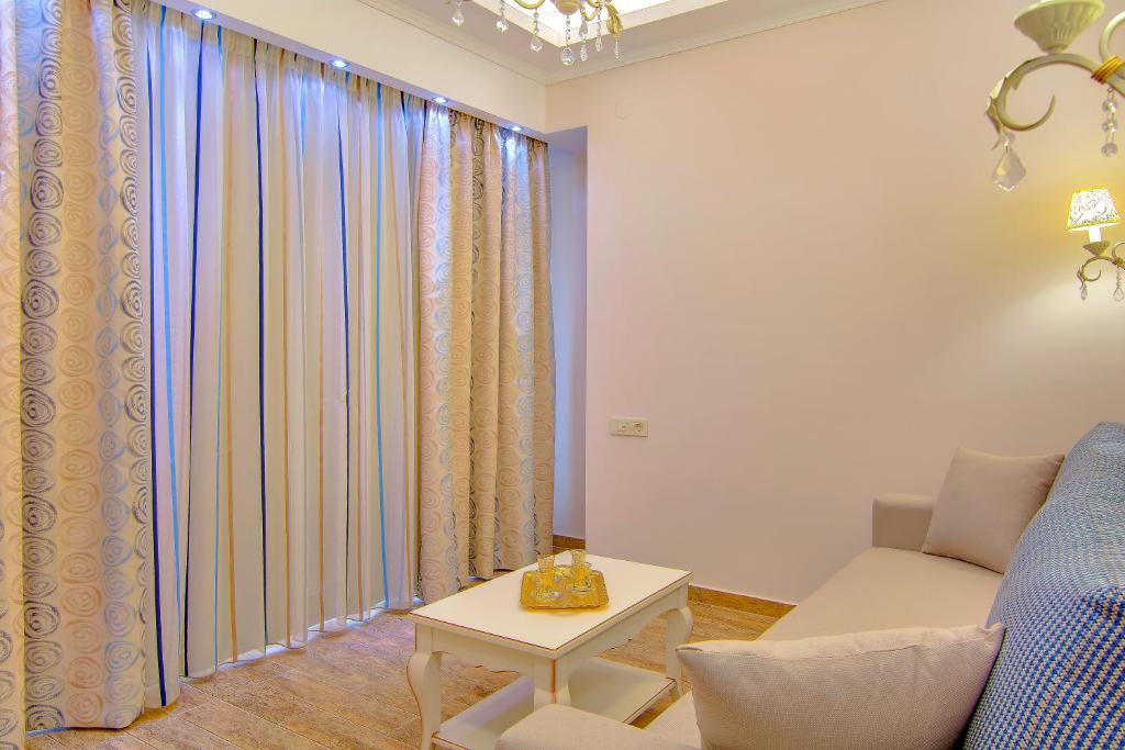 Istumisnurk majutusasutuses Hotel Parga Princess