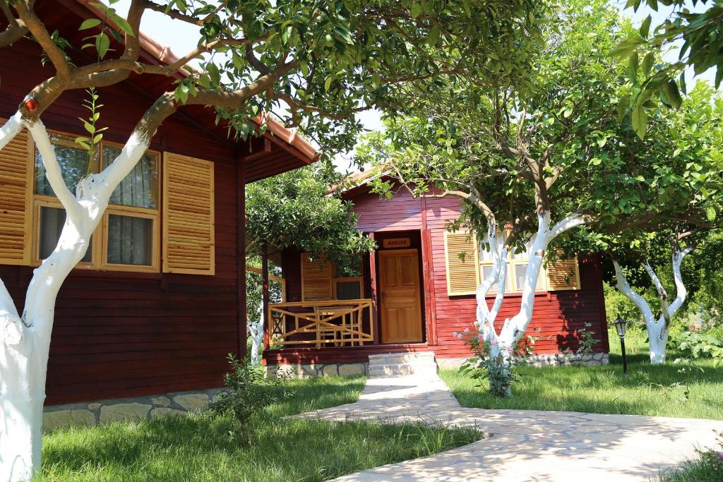 Zahrada ubytování Mercan Bungalow